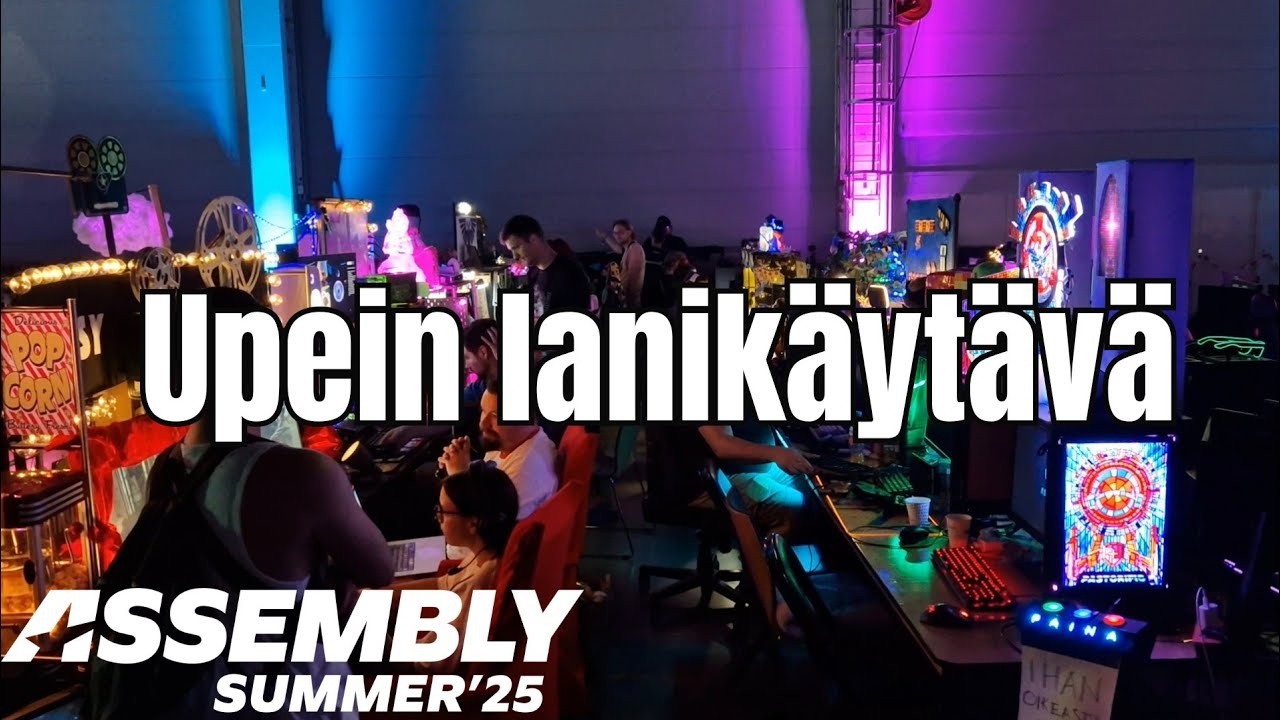 Assyjen hienoimmat konepaikat - Assembly Summer 2025