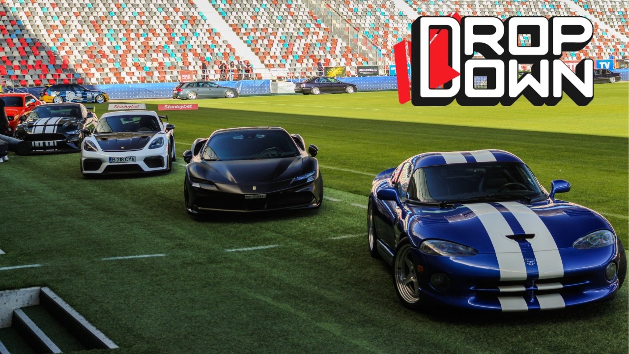 BIGGEST CAR SHOW IN ROMANIA | DropDown 5 at the STADIUM