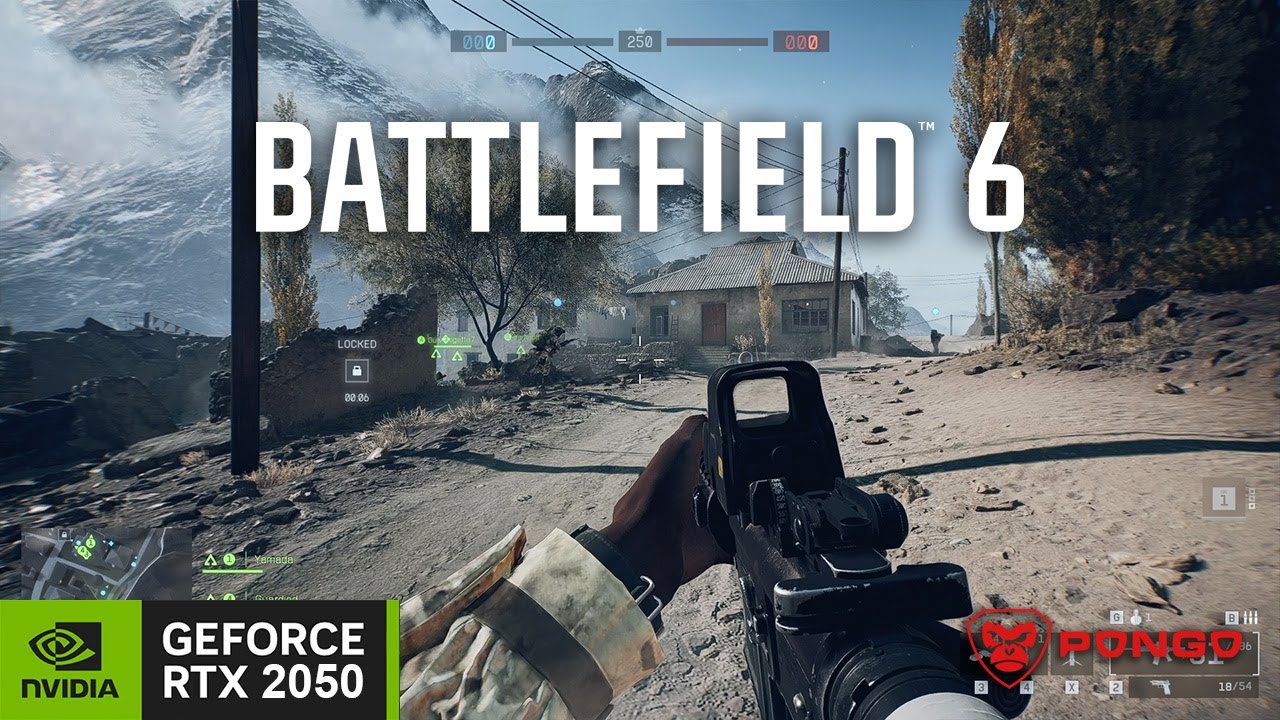Battlefield 6 Open Beta | i7-12650H RTX 2050 | Axioo Pongo 725