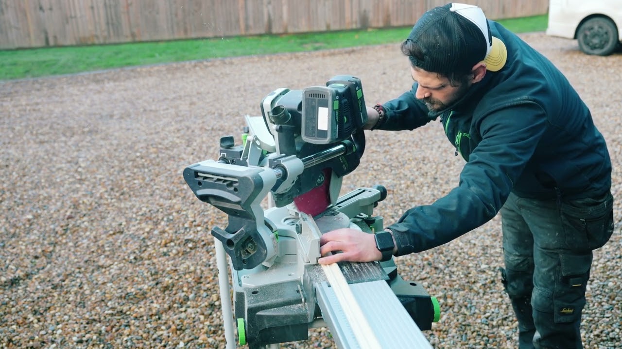 Festool KSC 60 Cordless mitre  Saw - A Game Changer for Precision and Portability!