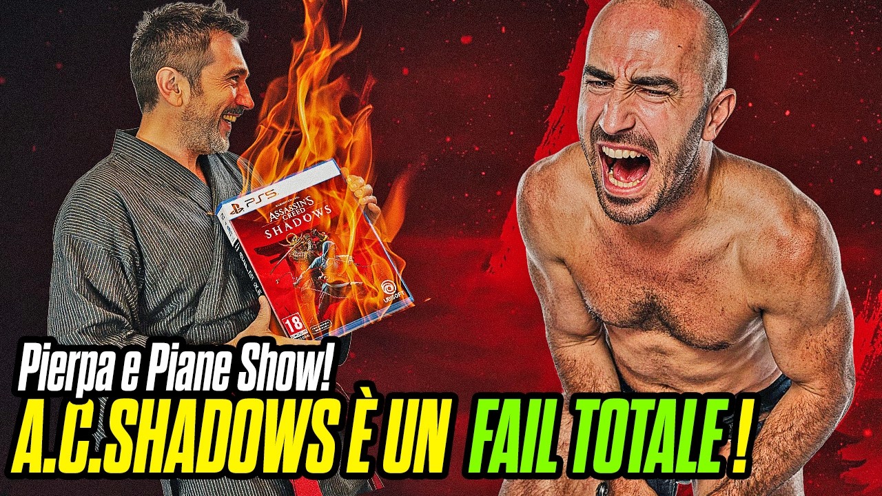 PIERPAOLO VI HA MENTITO: FLOP TOTALE di ASSASSIN'S CREED: SHADOWS! ✨🔥Pierpa e Piane Show!