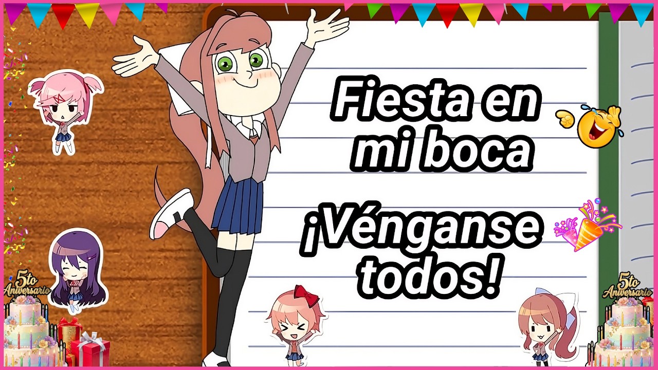 Doblaje de Historietas de DDLC No.93-Especial 5to Aniversario-Doki Doki Literature Club