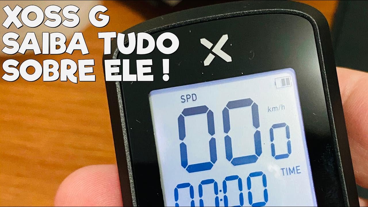GPS Xoss G Como Sincronizar Com Strava / Apagar Atividade  / Arrumar Relógio