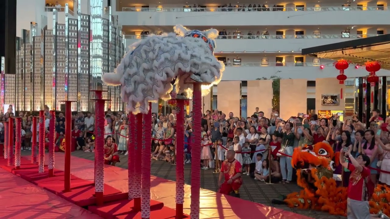 2023 Lion Dance at Crown Casino Perth by Chung Wah Association Inc 中华会馆 Part 1/4