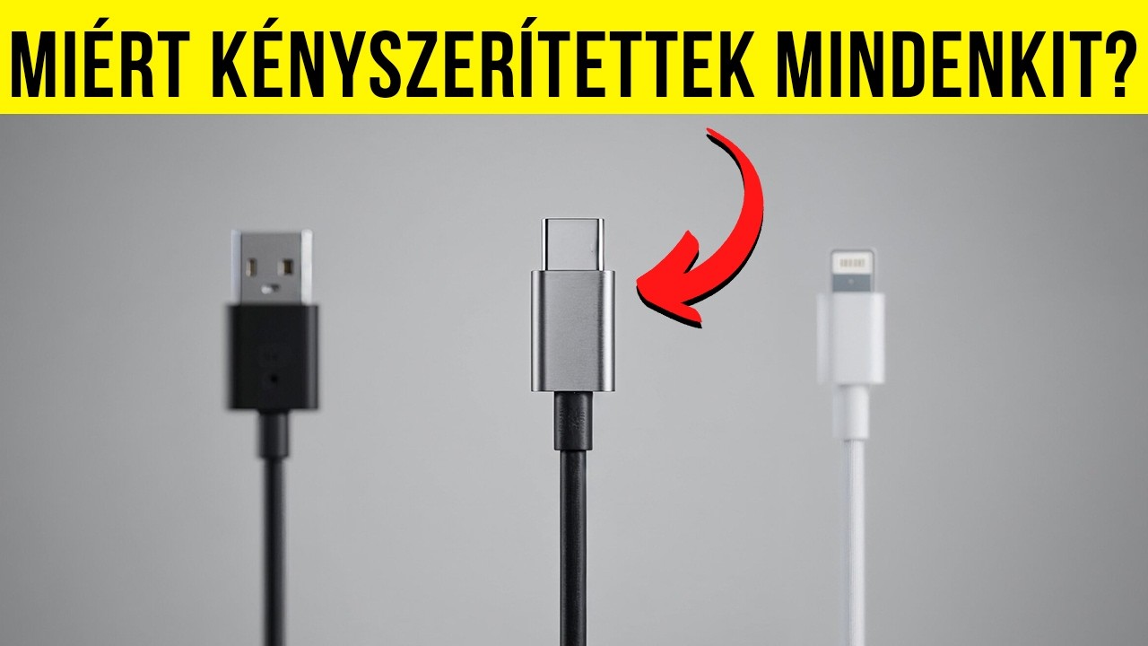 Mi is az az USB-C VALÓJÁBAN (és Miért Kellett az Egész Világnak Átállnia rá)