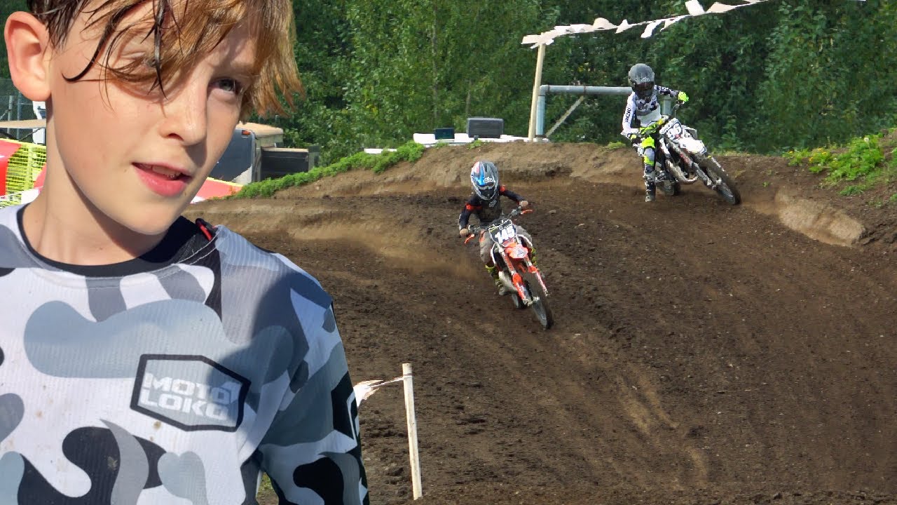 Whatever You Do Don't Get Stuck Under Your Bike on the Last Lap While Battling for the Lead 👍