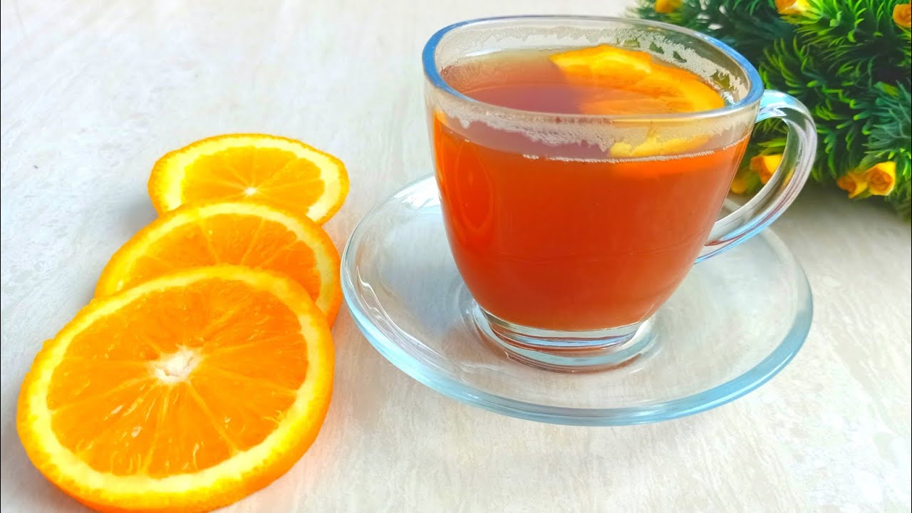 Orange Tea Recipe / Malta Cha / Easy Malta Tea Recipe