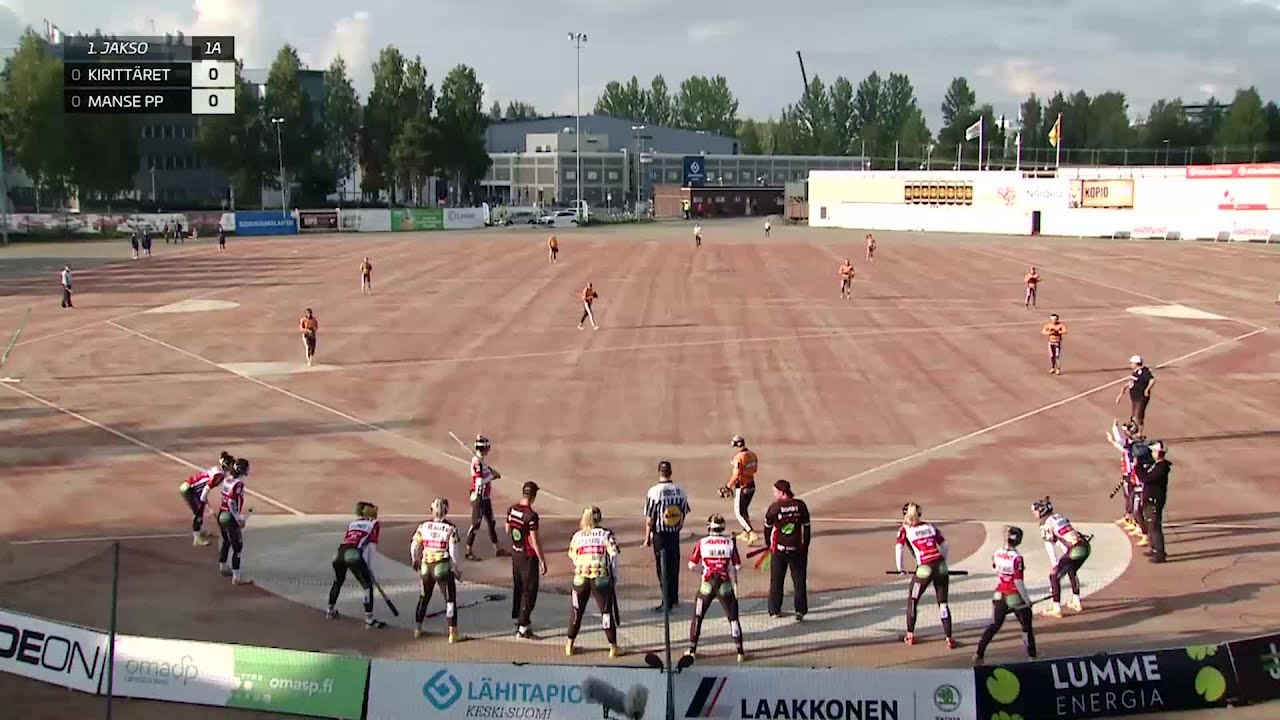 Kirittäret sekä Manse PP esittivät tiukan kamppailun Jyväskylässä