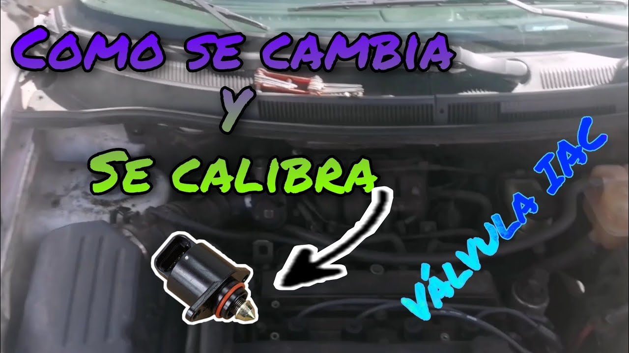 Como cambiar y calibrar válvula IAC de aveo 2009-2017 Fácil y Rápido | EL MISH