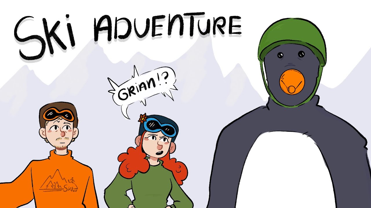 Grian transforms into feathers mcgraw... on a mountain????