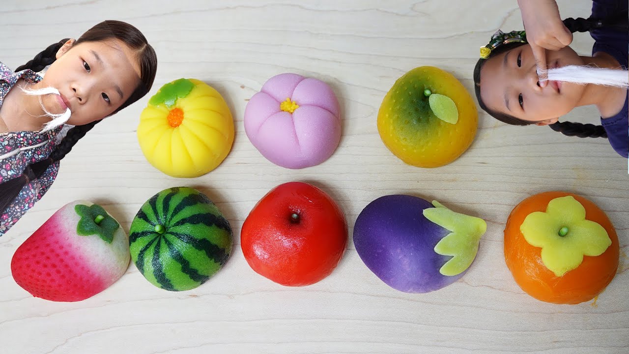 Mukbang 화과자 꿀타래 Japanese sweets TwinRoozi Family 쌍둥이루지 가족 먹방  Mukbang