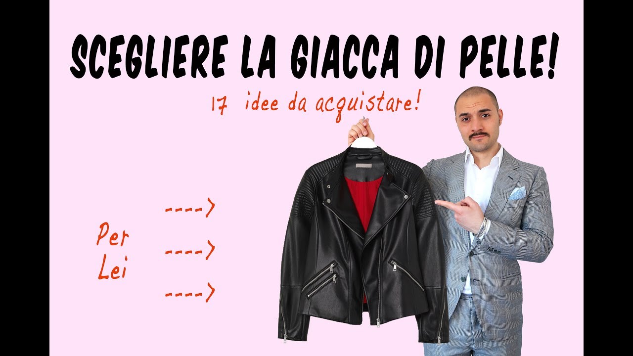 Scegliere la giacca di pelle - Che Stile! Andrea Cimatti Video