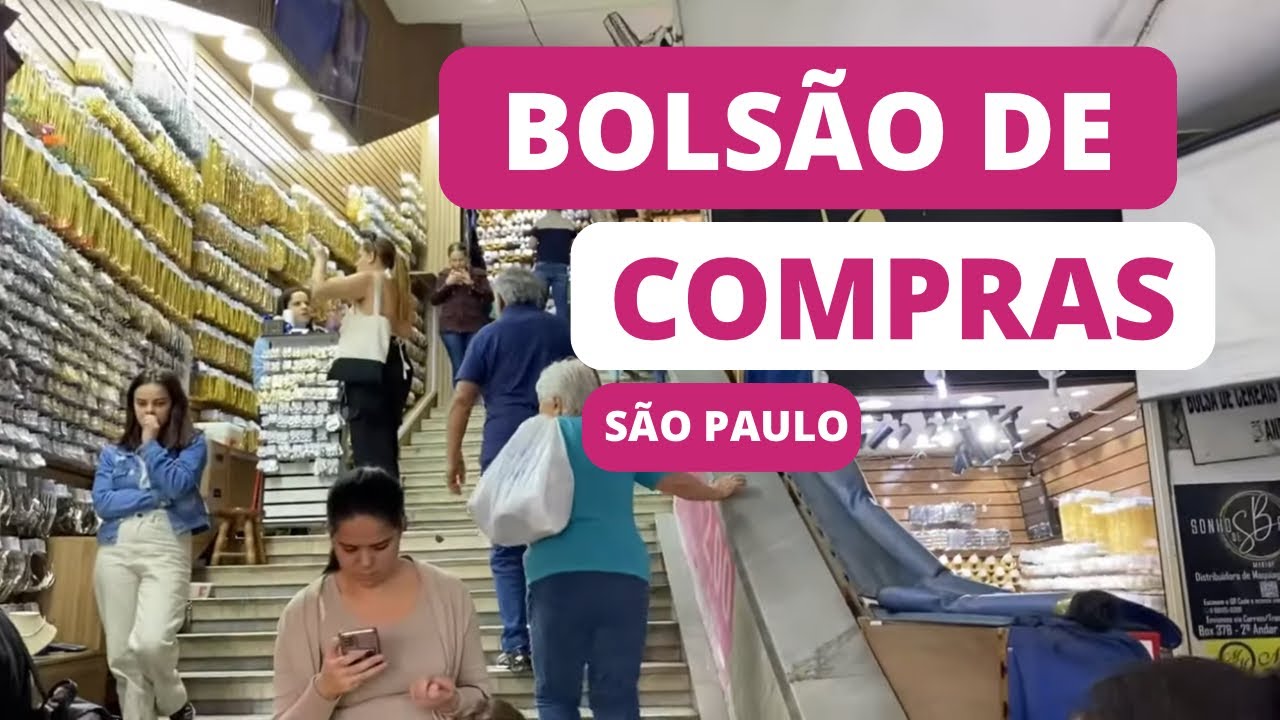 BOLSÃO DE COMPRAS 25 de março 