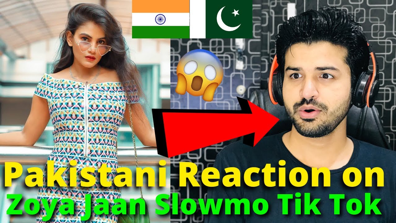 Pakistani React on Zoya Jaan Slomo Queen and Transformation TIKTOK VIDEOS | Reaction Vlogger
