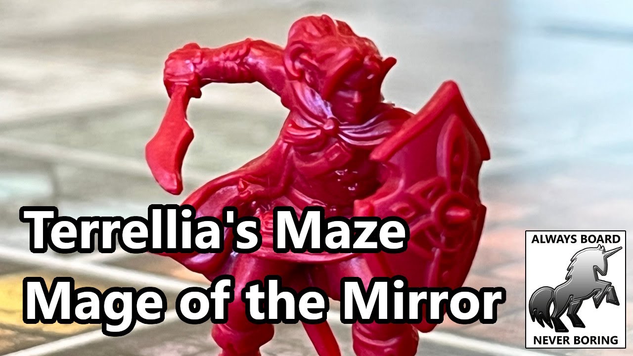 Лабиринт Терреллии | Прохождение HeroQuest Mage of the Mirror | Задание 3 | Итан устал и взволнован