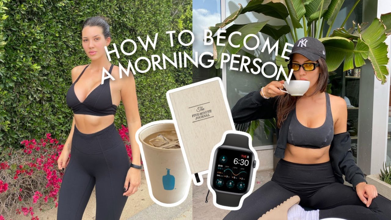 TOP 10 TIPS TO BECOME A MORNING PERSON (PRODUCTIVITY HACKS)