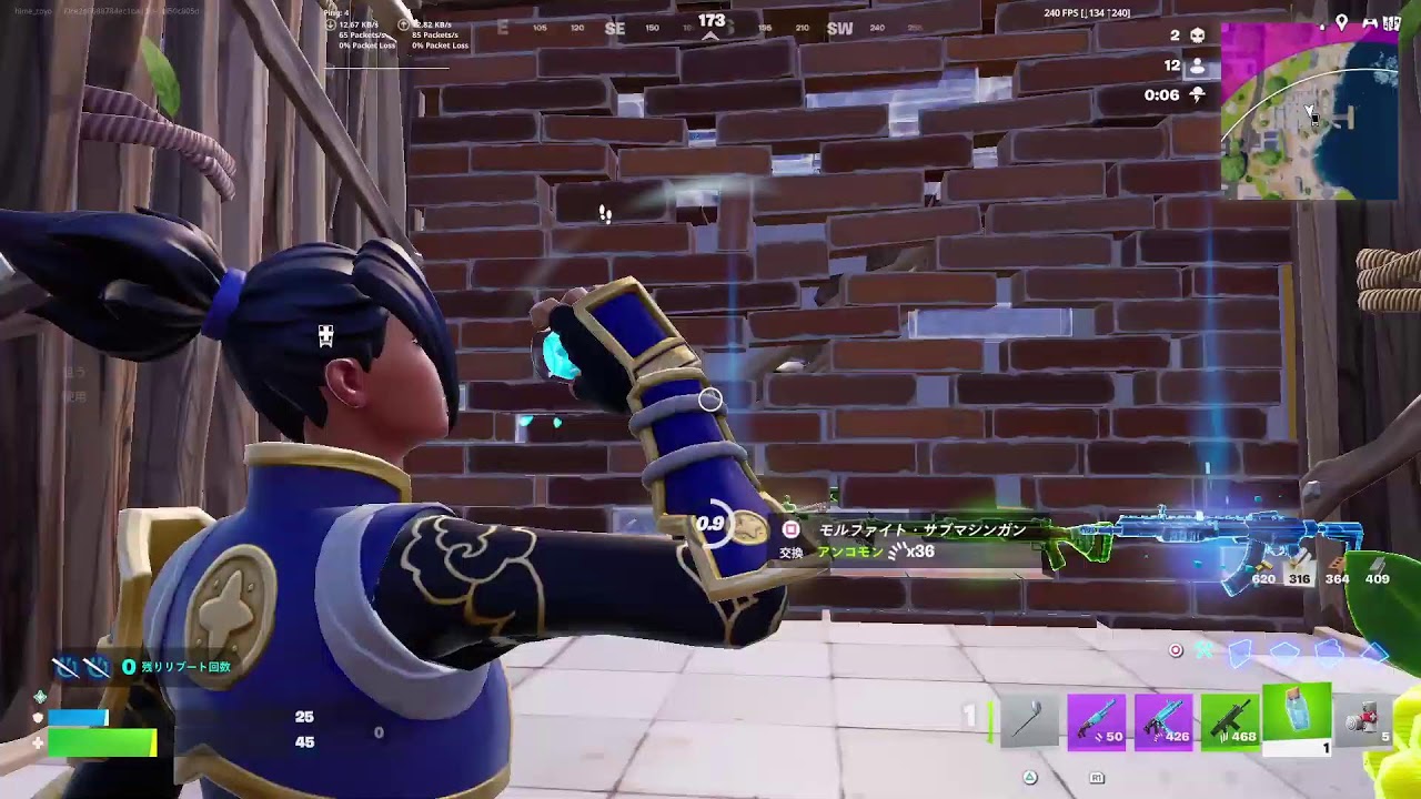 Crazy　hime_zoyo 1973 Fortnite Live