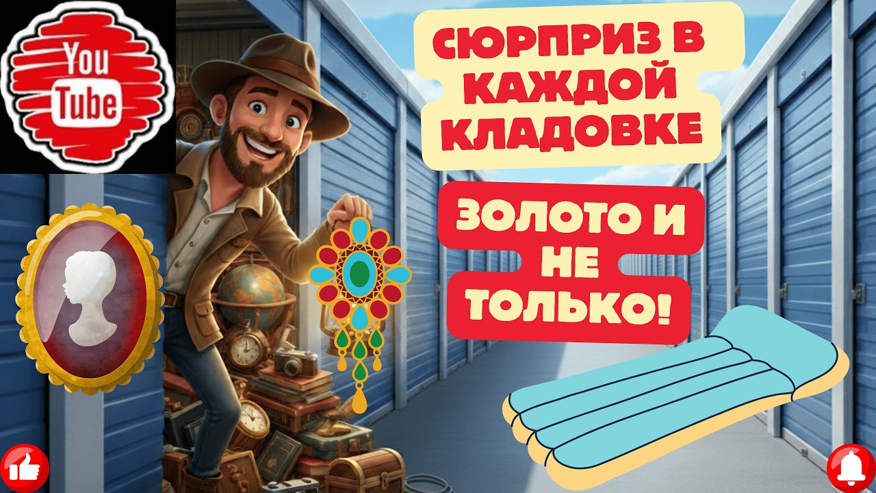 ШОК В КЛАДОВКЕ! 😱 Нашли настоящее золото и ценные сюрпризы!