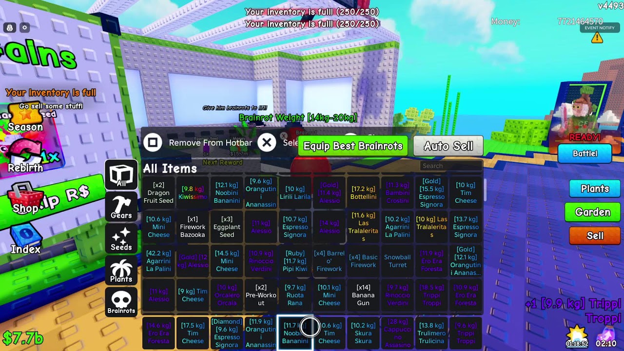 Roblox Plants Vs Brainrots Part 12