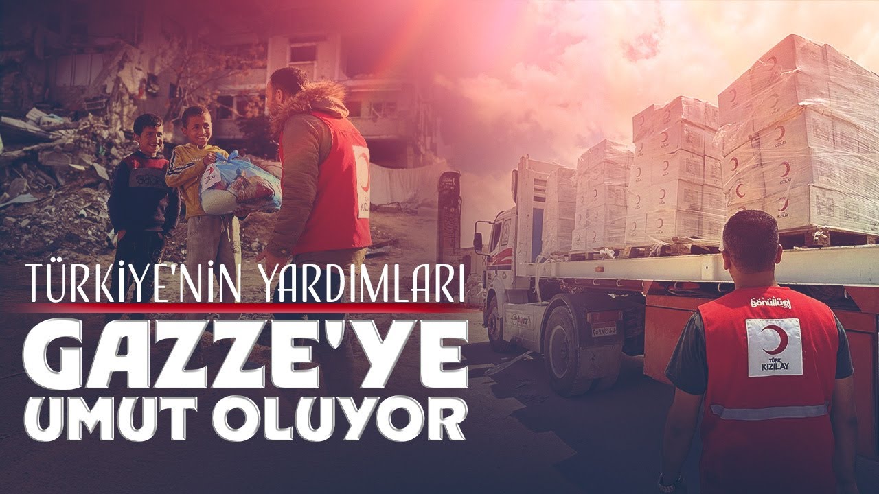 Türk Kızılay, Gazze'de her gün 21 bin kişiye yemek dağıtıyor