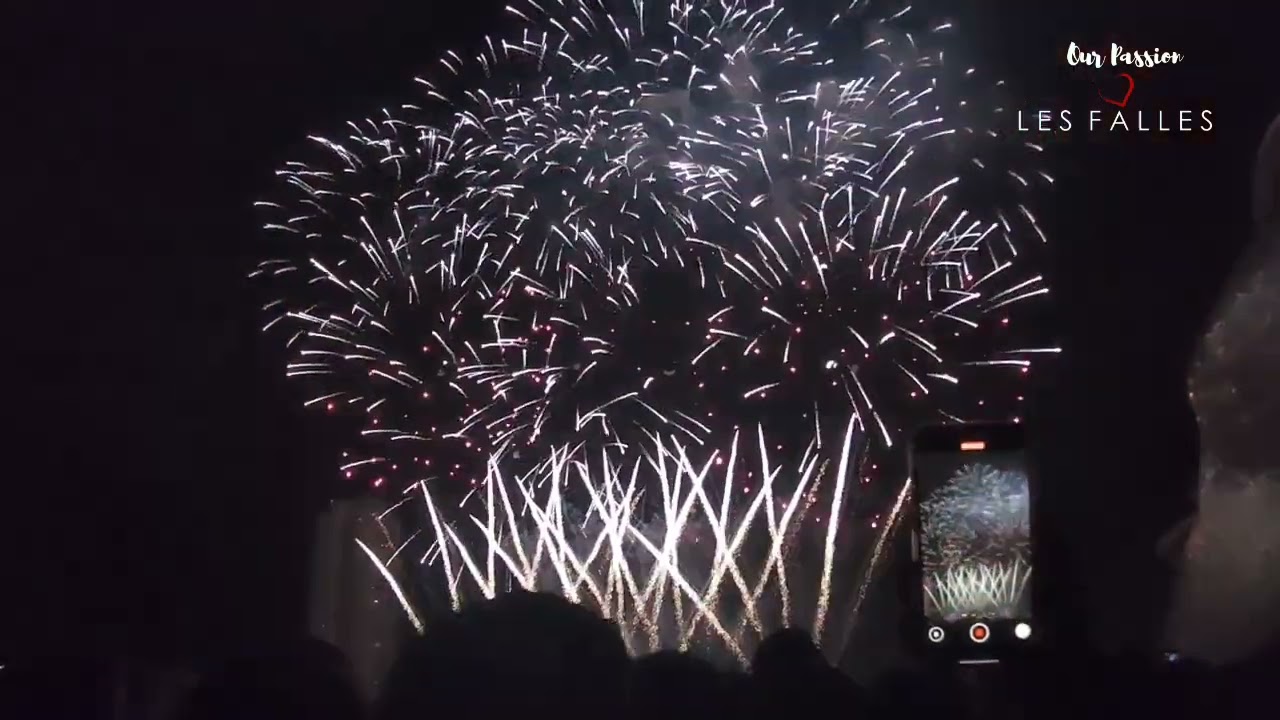 💥 Castell de Focs Artificials 17 març | Pirotècnia Tamarit | #Falles25