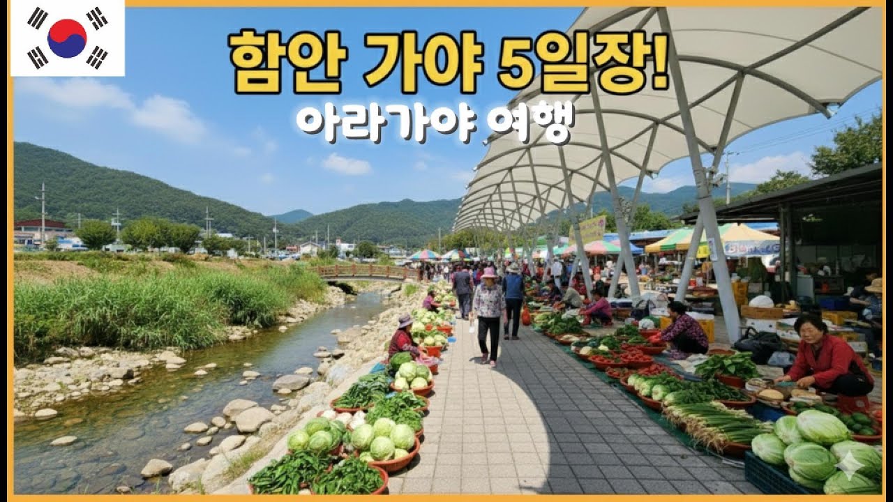 정이 넘쳐 행복한 함안 가야시장,함안여행