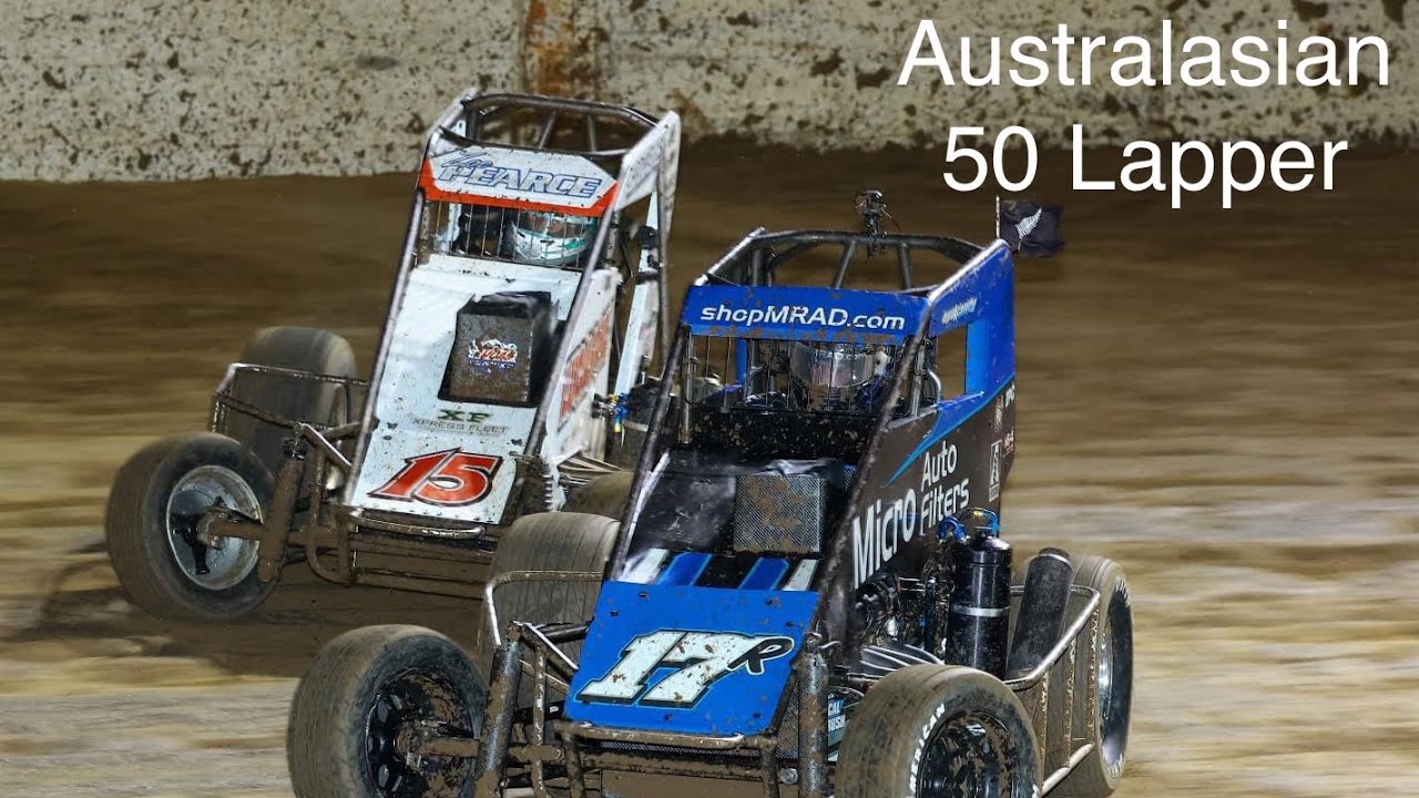 Australasian 50 lapper 2024 Murray Bridge Speedway