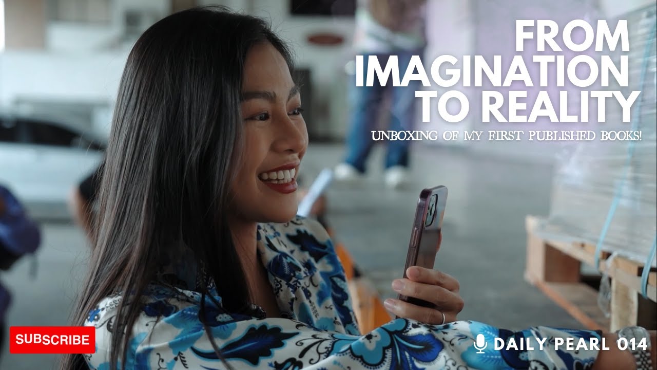 From Imagination to Reality: Witness the Unboxing of My First Published Books! | DailyPearl Vlog 014
