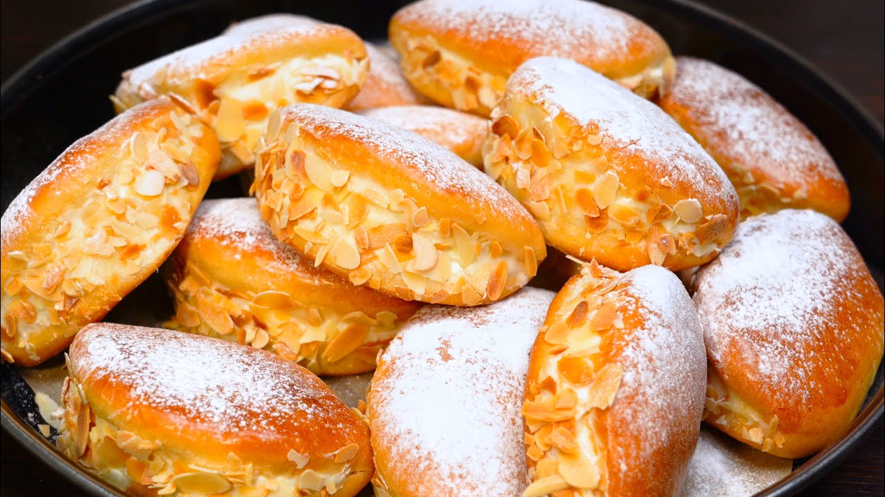 КРЕМОВЫЕ БУЛОЧКИ на ПАСХУ! Булочка 