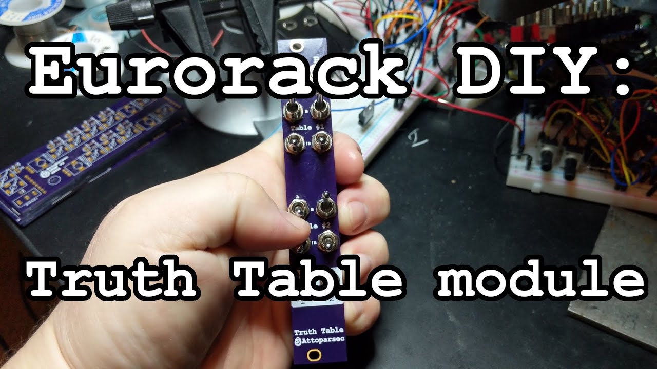 Eurorack DIY: Truth Table module