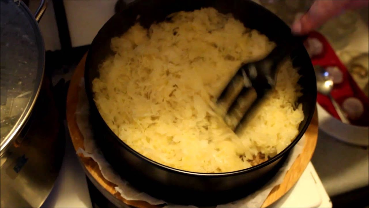 Kuchnia holenderska:♡ ovenschotel met zuurkool en gehakt ♡