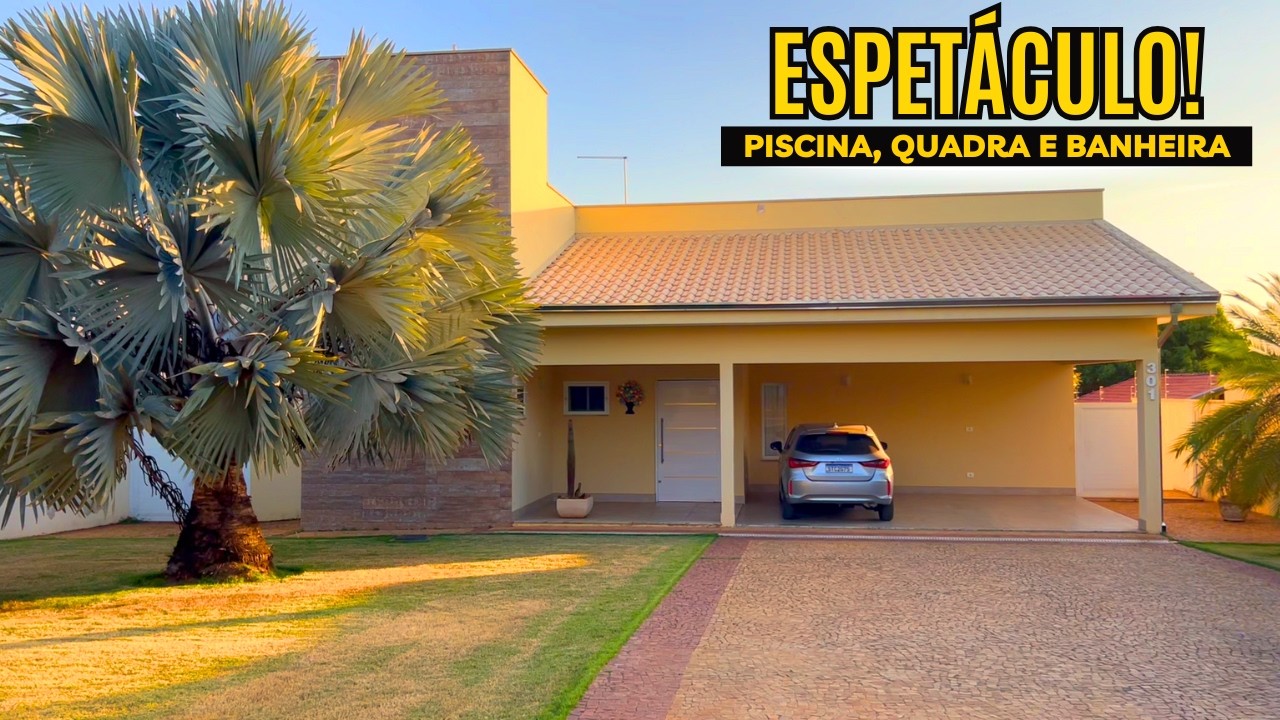 😍 CASA TÉRREA com 320 metros quadrados e terreno de 1000 metros no Zuleika Jabour em Salto - SP