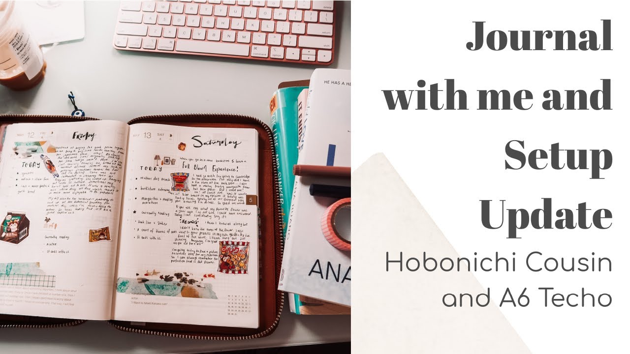 Hobonichi Cousin Journal w me | Journal update in Hobo A6 and cousin