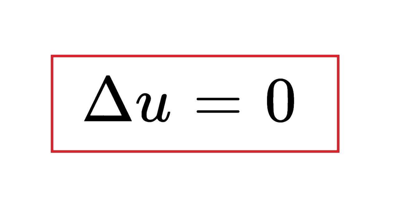 Laplace equation