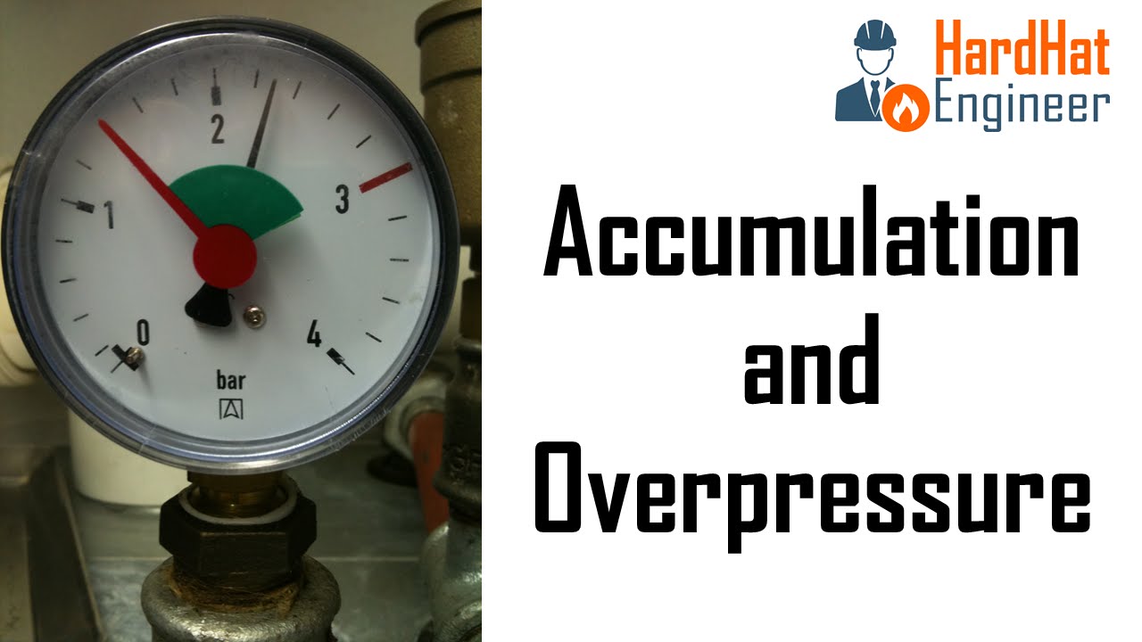 What is the Difference between Overpressure and Accumulation?