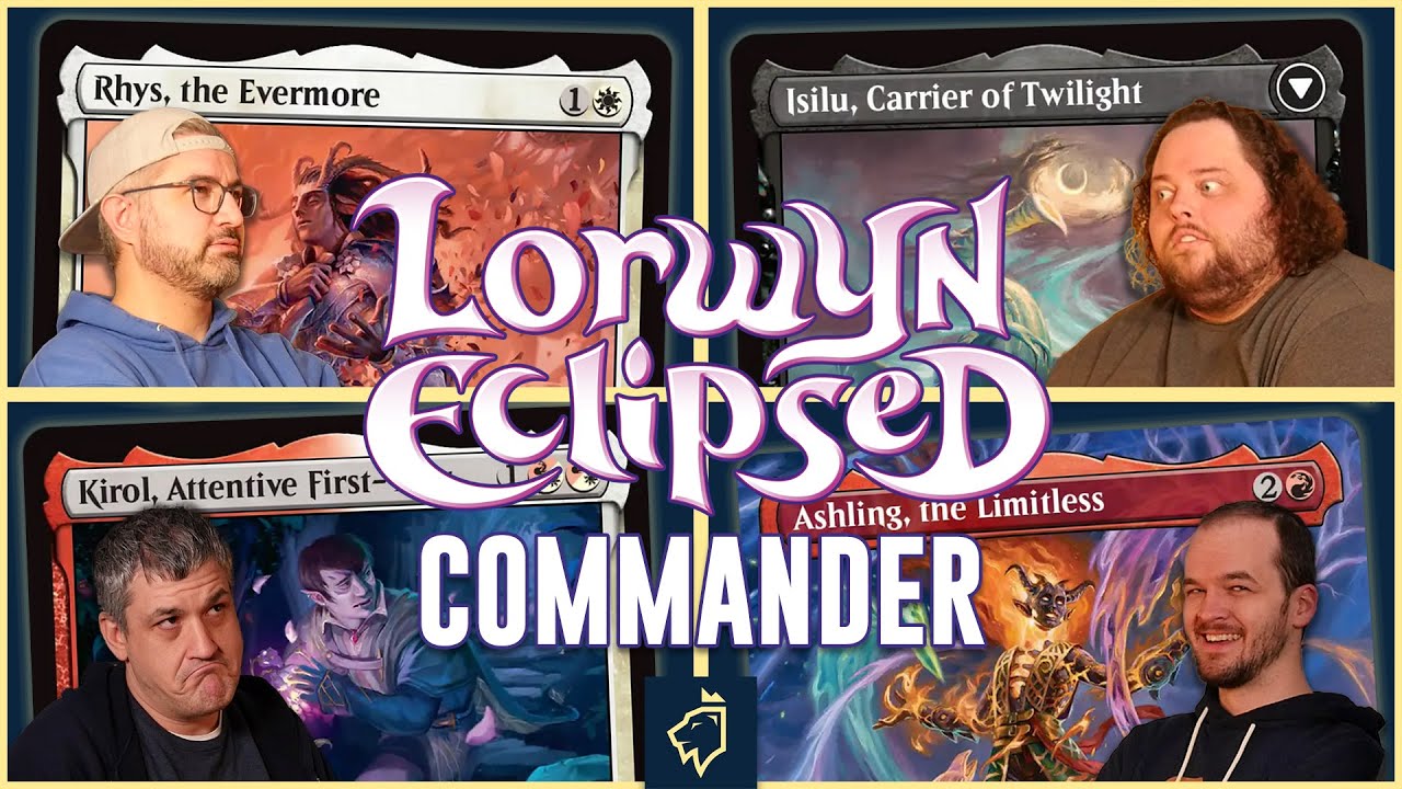 The SOLITUDE of Lorwyn Eclipsed | Rhys vs Isilu vs Ashling vs Kirol | MTG Commander Gameplay Game 1