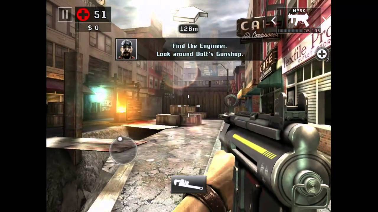 Dead Trigger 2 for iOS Gameplay
