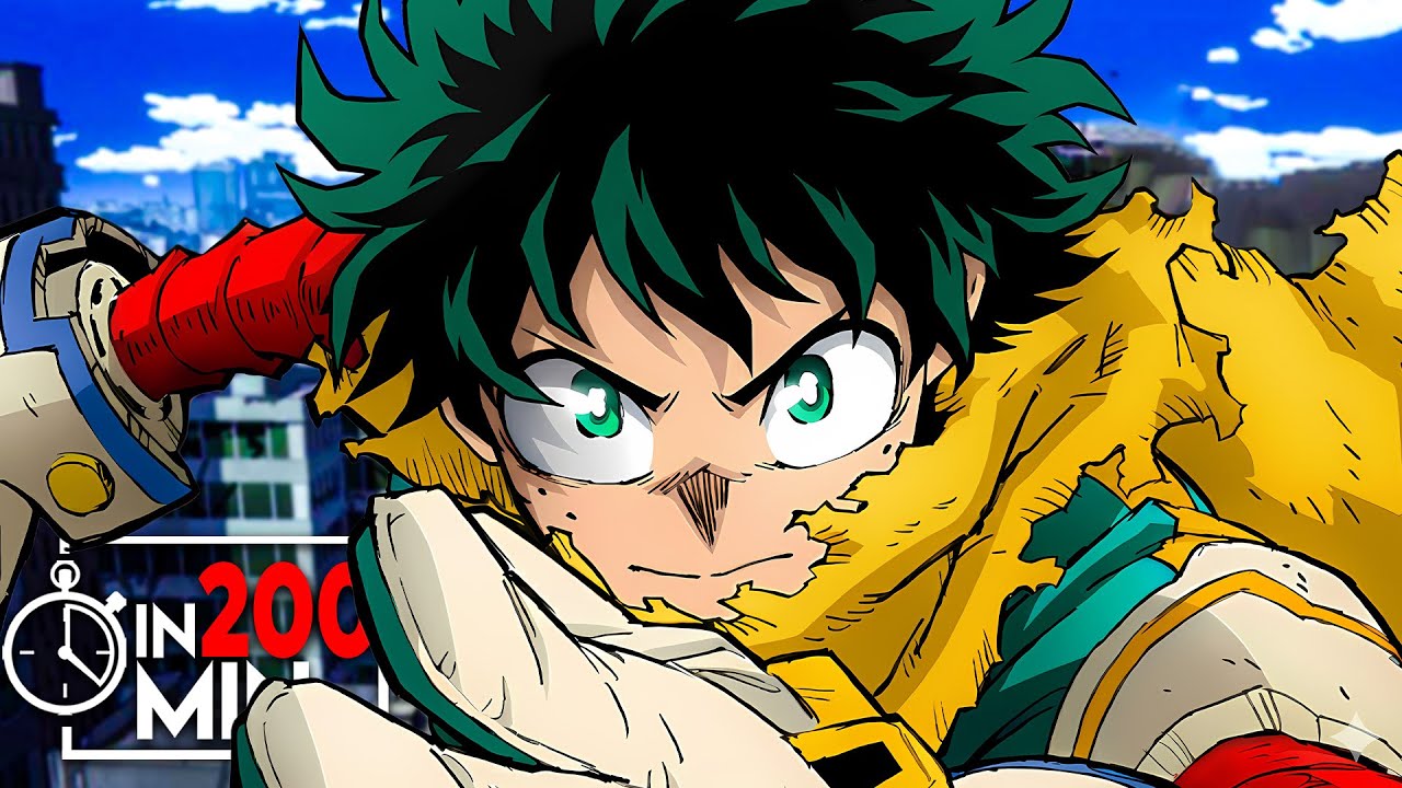 MY HERO ACADEMIA IN 200 MINUTEN