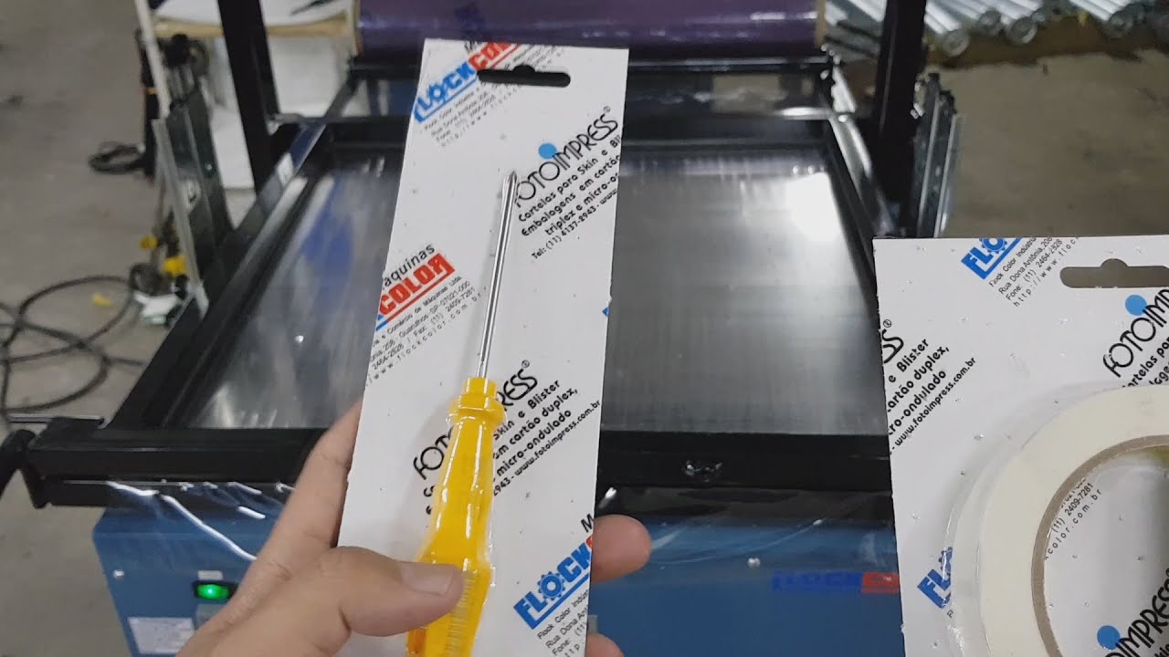 Como utilizar a Vacuum Forming como Encarteladora Skin