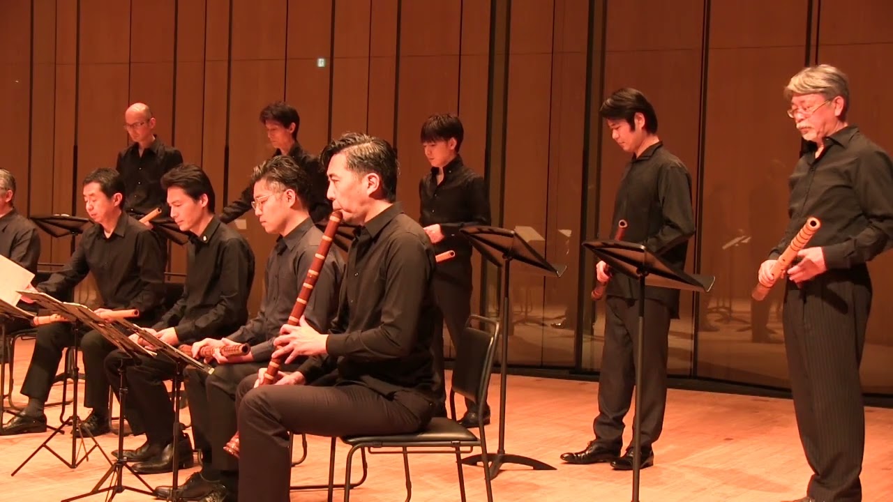 「五群の尺八のためのPentatonic Concerto」関一郎作曲（委嘱初演）／JSPN第2回定期公演