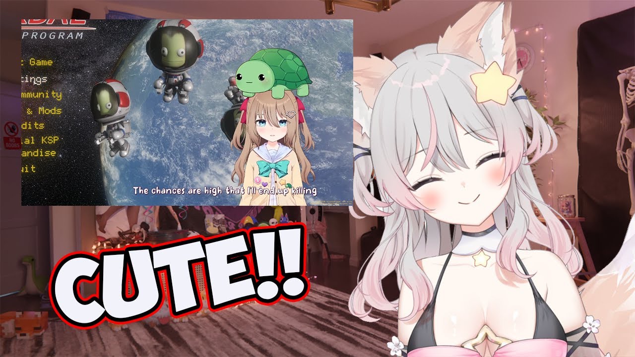 Anny React To Vedal And Neuro Kerbal Space Program