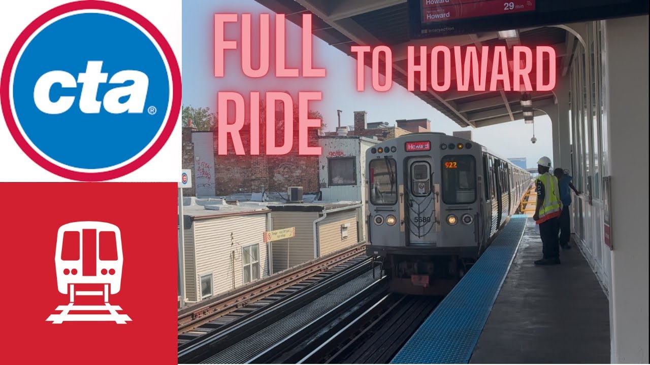CTA Red Line: Full Ride to Howard