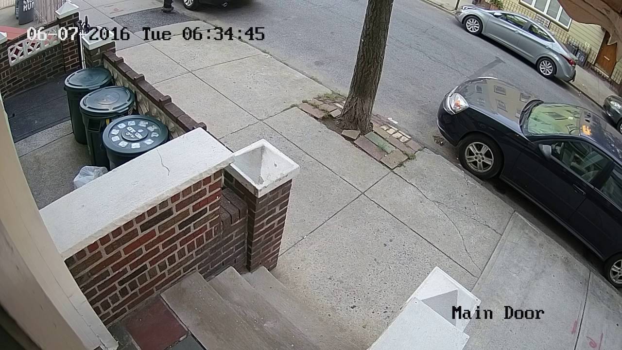 Brooklyn Pooper! Public defacator caught on camera!