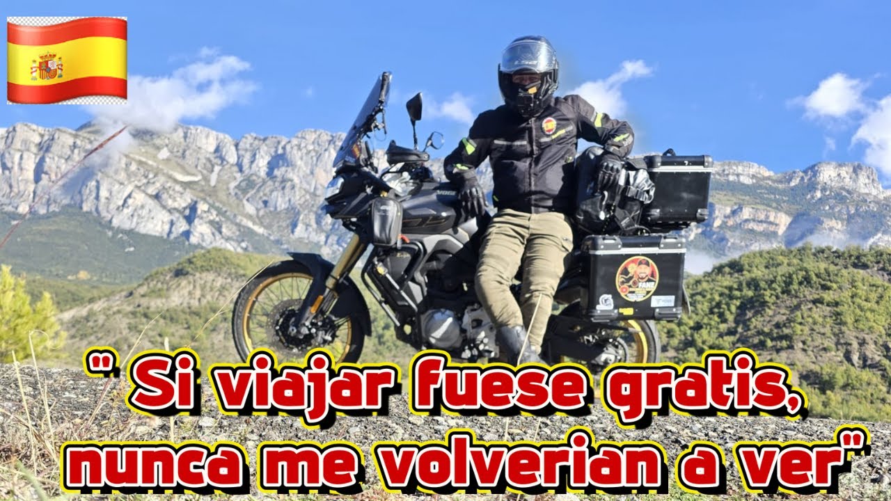 Paisajes y vistas espectaculares ! TRANSPIRENAICA EN MOTO PARTE - 4 con la VOGE 900 !!!