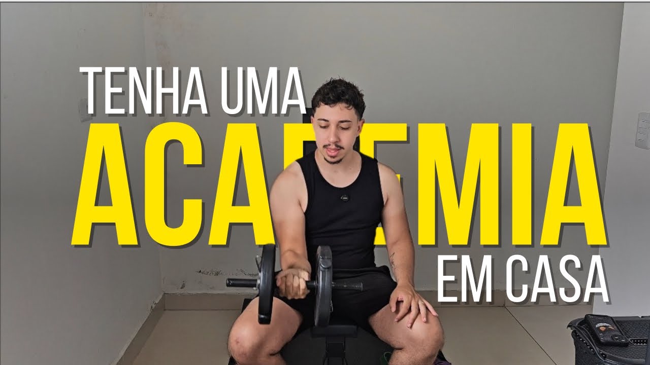 Quanto CUSTA montar uma ACADEMIA em CASA?