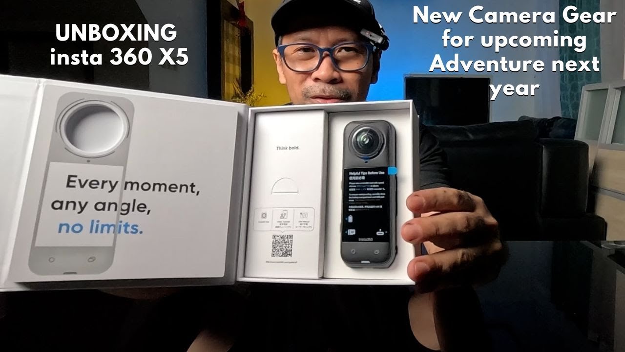 Unboxing my new insta 360 X5