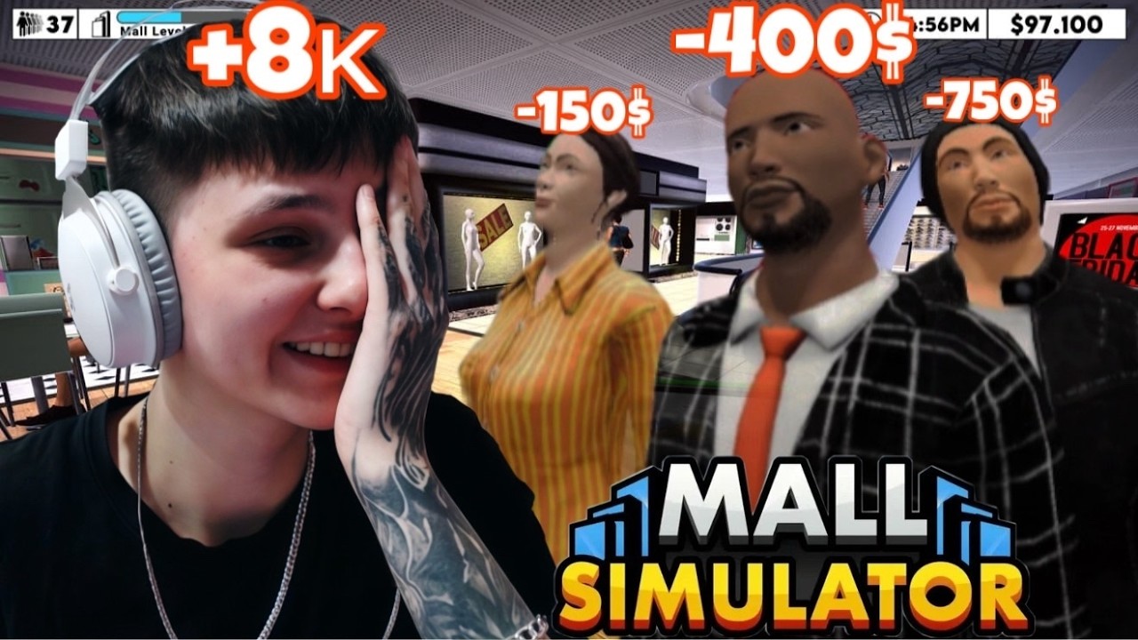 ⟡КУПИЛА ТЦ В MALL SIMULATOR⟡ UniqueU #1