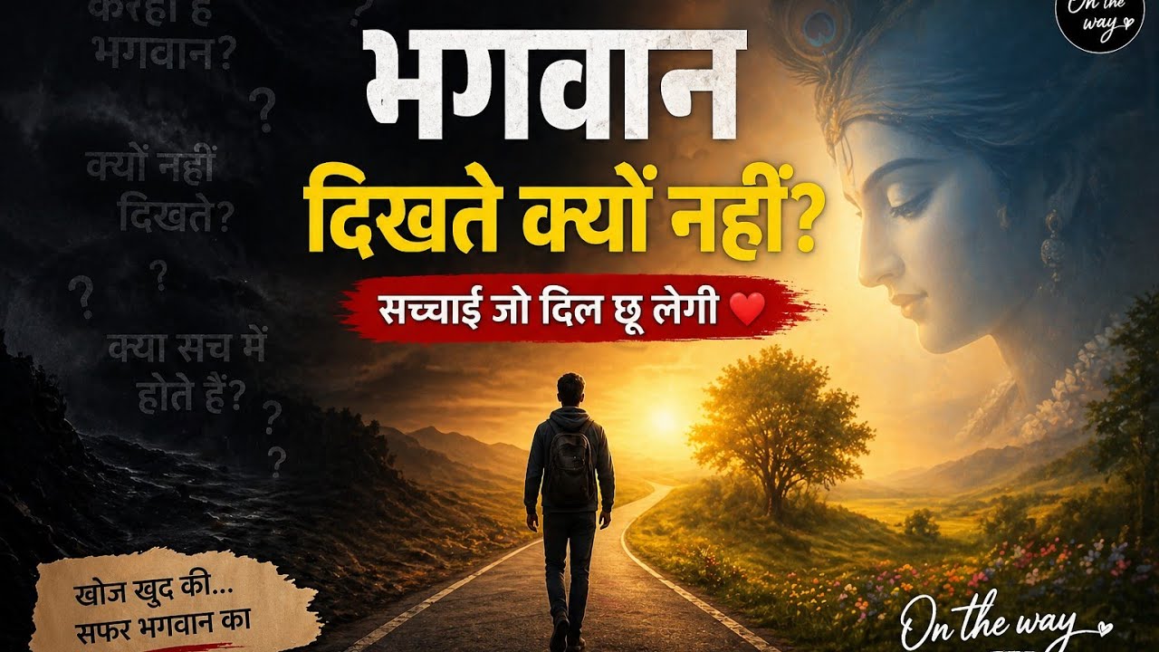 भगवान दिखते क्यों नहीं??