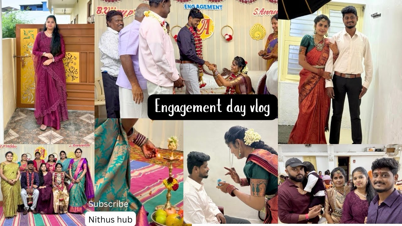 ✨ My Kutty Bro engagement function||lovers ku official ah approval  kedaichuruchu 🥳🥳|Vlog#05 #diml
