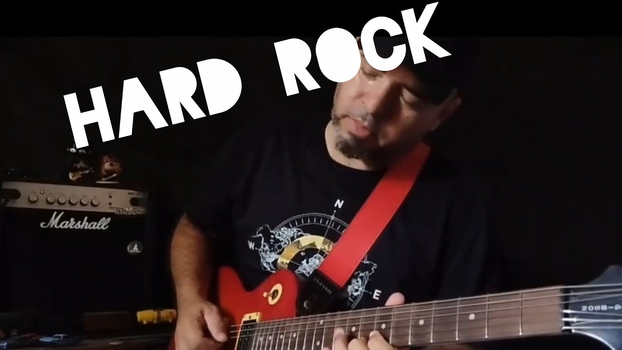 Hard rock com minha Epiphone LP100